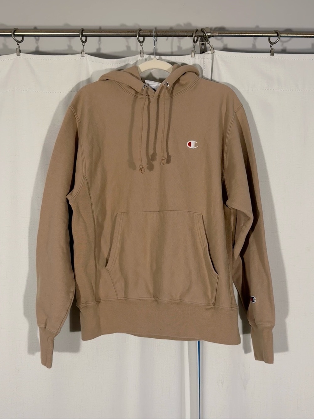 Champion Reverse Weave Tan Hoodie